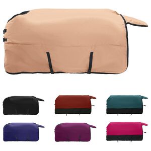 vidaXL Pferdedecke Cappuccino 165 cm Polyester