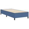 vidaXL Boxspringbett Blau 100 x 200 cm Samt