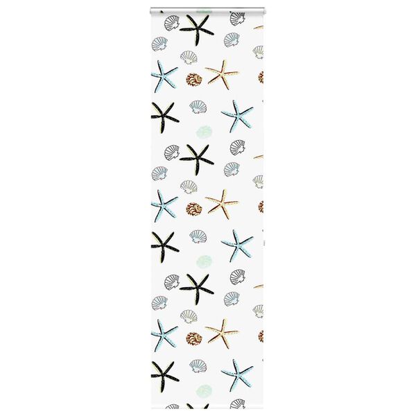 vidaXL Duschrollo mit Kassette 80x240 cm Stoffbreite 76 cm