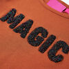 Kinder-Langarmshirt Cognac 116