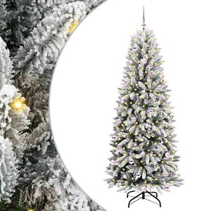 vidaXL K&uuml;nstlicher Weihnachtsbaum Wei&szlig; 240 cm