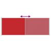 vidaXL Seitenmarkise Ausziehbar 220x600 cm Rot