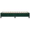 vidaXL Boxspringbettgestell Dunkelgr&uuml;n 80x200 cm Samt