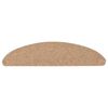 vidaXL Stufenmatten Selbstklebend 20 Stk. Beige 56x17x3 cm