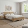 vidaXL Bettrahmen Handgewebt Echtes Rattan 160&times;200 cm