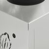 vidaXL Solar LED Weg Licht 2 pcs Galvanisiert Galvanisiert