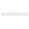 vidaXL Wandregale 4 Stk. Wei&szlig; 40x9x3 cm