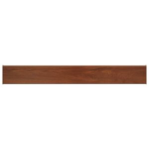 vidaXL Fensterbank Braunes Holz 60 x 10 x 4,5 cm PVC