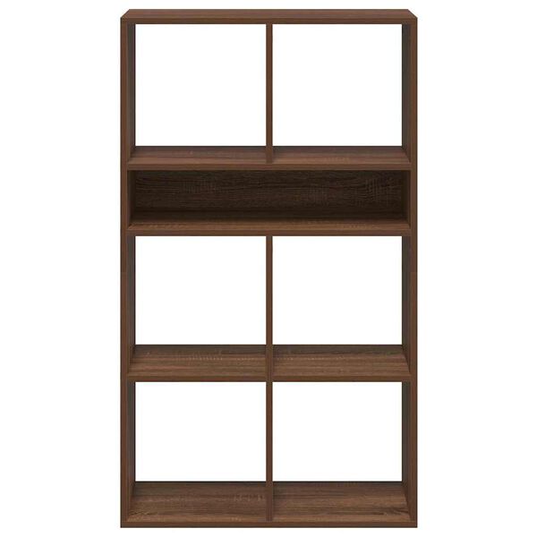 vidaXL B&uuml;cherregal Braun Eichen-Optik 66x31x112 cm Holzwerkstoff