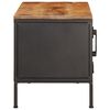 vidaXL TV-Schrank 110x35x40 cm Massivholz Mango