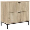 vidaXL Nachttisch Sonoma-Eiche 63,5 x 36 x 61 cm Holzwerkstoff