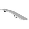 vidaXL Laderampe Silber 186 x 23 x 4,5 cm Verzinkter Stahl