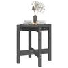 vidaXL Couchtisch Grau &Oslash; 42,5x45 cm Massivholz Kiefer