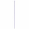 vidaXL Fensterfolie Matt Grau 60x500 cm PVC