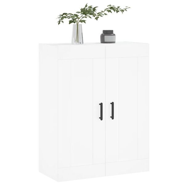 vidaXL Wandschrank Wei&szlig; 69,5x34x90 cm Holzwerkstoff