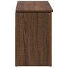 vidaXL Schuhbank Braun Eichen-Optik 102x30,5x45 cm Holzwerkstoff