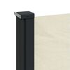vidaXL Seitenmarkise Ausziehbar Creme 140x500 cm