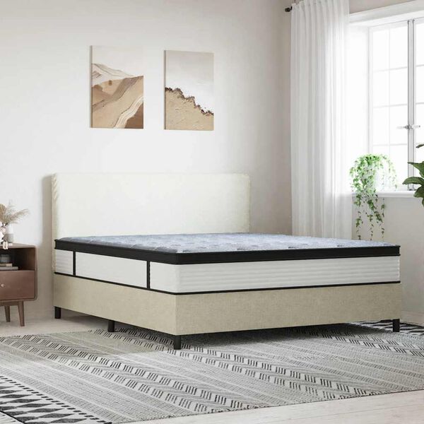 vidaXL Matratze Taschenfederkern Mittel 180x200 cm