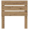 vidaXL Kopfteil Artisan-Eiche 75 cm Holzwerkstoff