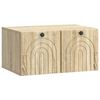 vidaXL Wandmontierter TV-Schrank Sonoma-Eiche 59,5 x 41 x 30 cm