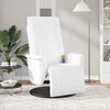 vidaXL Massage Relaxsessel Wei&szlig; 71 x 90 x 105 cm Kunstleder