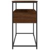 vidaXL Konsolentisch Braun Eichen-Optik 100x40x75 cm Holzwerkstoff