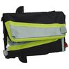 vidaXL Fahrradanh&auml;nger Schwarz und Gr&uuml;n 30 kg Eisen