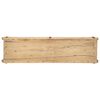 vidaXL Tablett 4 pcs Braun 57 x 15 x 9 cm Massives upgecyceltes Holz