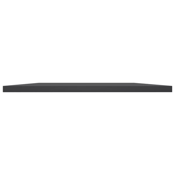 vidaXL B&uuml;cherregal-Bretter 4 Stk. Grau 80x40x1,5 cm Holzwerkstoff