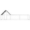 vidaXL H&uuml;hnerstall 6x2x2 m Verzinkter Stahl