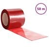 vidaXL T&uuml;rvorhang Rot 200x1,6 mm 50 m PVC