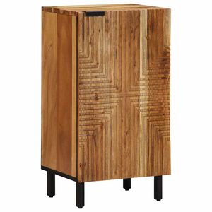 vidaXL Sideboard mit Regal Braun 40 x 33,5 x 75 cm Massivholz Mango