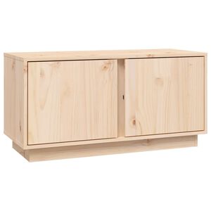 vidaXL TV-Schrank 80x35x40,5 cm Massivholz Kiefer