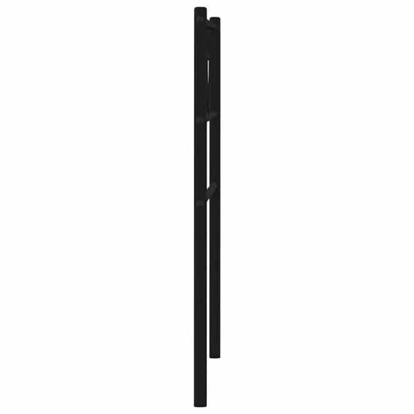 vidaXL Ersatz-Kopfteil Metall Schwarz 90 cm