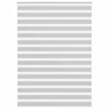 vidaXL Doppelrollo Hellgrau 165x230 cm Stoffbreite 160,9 cm Polyester