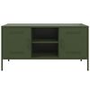 vidaXL TV-Schrank Olivgr&uuml;n 100,5x39x50,5 cm Stahl