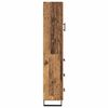 vidaXL Highboard Altholz 34,5 x 34 x 180 cm Holzwerkstoff