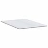 vidaXL Matratzenauflage Wei&szlig; 140 x 190 cm Strickstoff