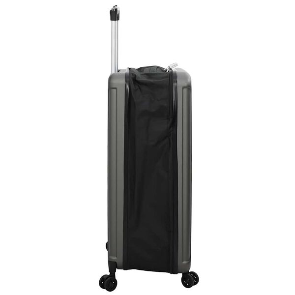 vidaXL Koffer mit Schloss Dunkelgrau 50 x 30 x 76 cm ABS Kunststoff