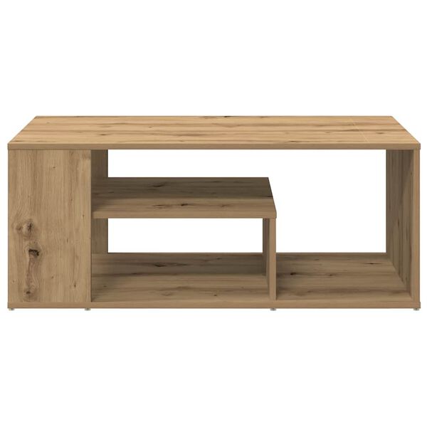 vidaXL Couchtisch Artisan-Eiche 100x50x40 cm Holzwerkstoff