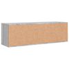 vidaXL TV-Schrank Grau Sonoma 120x34x37 cm Holzwerkstoff
