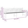 vidaXL Bank Braun 228 x 60 x 90 cm Massivholz Teak