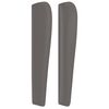 vidaXL Boxspringbett mit Matratze Grau 180x200 cm Kunstleder