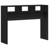 vidaXL Konsolentisch Schwarz Eichen-Optik 105 x 30 x 80 cm
