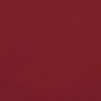 vidaXL Sonnensegel Oxford-Gewebe Trapezförmig 3/5x4 m Rot