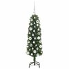 vidaXL K&uuml;nstlicher Weihnachtsbaum mit 150 LEDs mit St&auml;nder Gr&uuml;n 120 cm