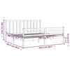 vidaXL Massivholzbett ohne Matratze 200x200 cm Kiefer