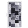 vidaXL Teppichl&auml;ufer Grau 80x150 cm