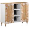 vidaXL Sideboard 90x33,5x75 cm Massivholz Mango