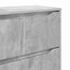 vidaXL Stauraumschr&auml;nke 2 pcs Beton Grau 60 x 48 x 105 cm